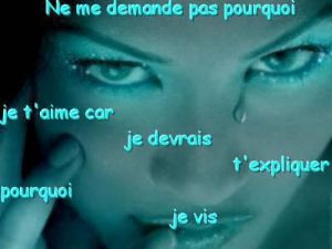 demande pas